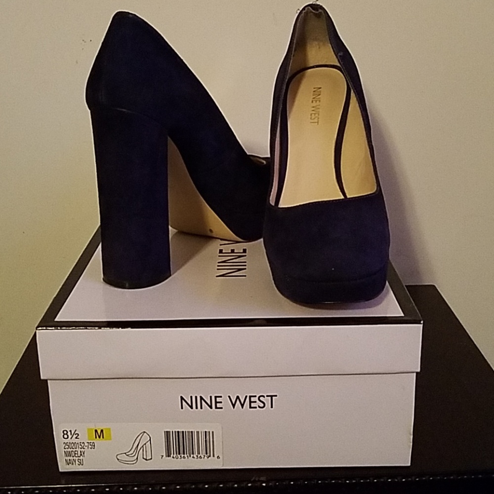 Nine West Navy Shoes